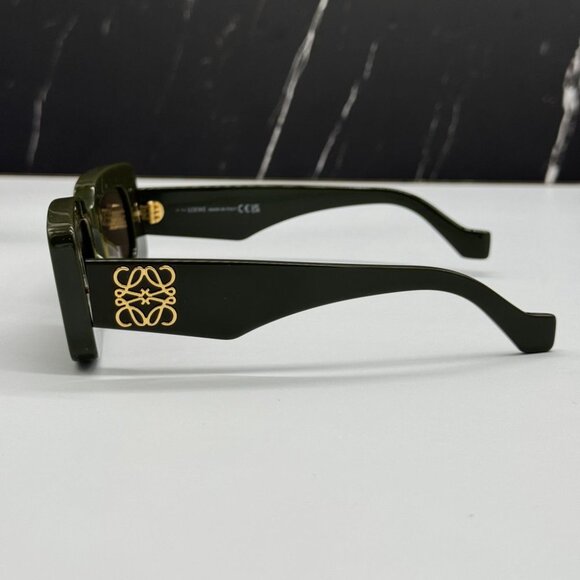 NEW LW40101I 96E LOEWE SUNGLASSES SHINY GREEN WOMEN EYEWEAR LOEWE main image 5